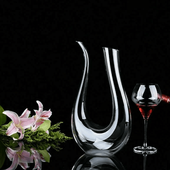 HottySummer™ Crystal U - shaped Wine Decanter - HottySummer™#