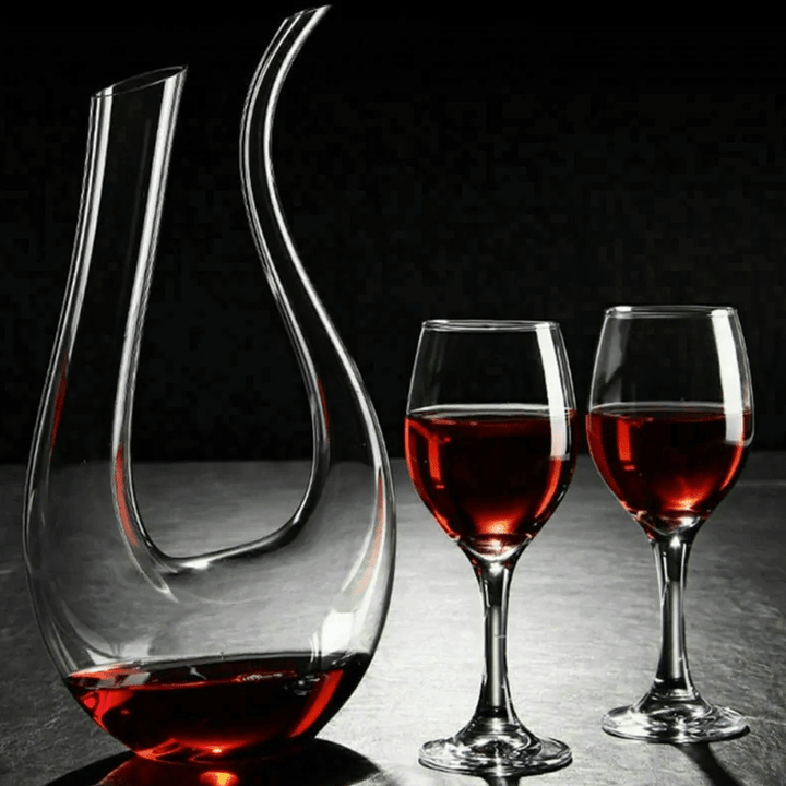 HottySummer™ Crystal U - shaped Wine Decanter - HottySummer™#