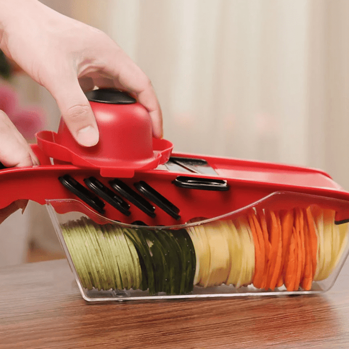 Pllakashop™ Multifunction Kitchen Slicer 6 Blades - Pllaka Shop#