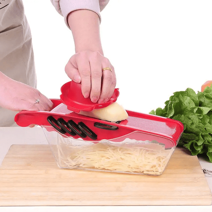 Pllakashop™ Multifunction Kitchen Slicer 6 Blades - Pllaka Shop#