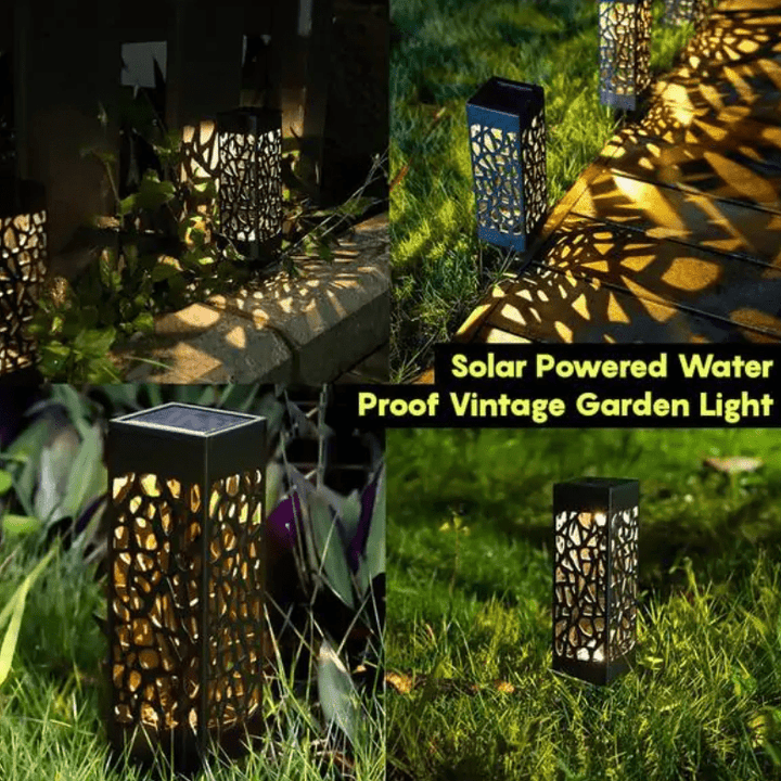 Pllakashop™ Solar Powered Waterproof Garden Light - Pllaka Shop#